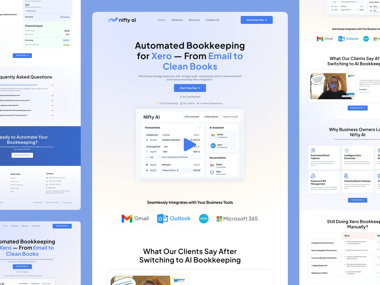 Nifty AI website